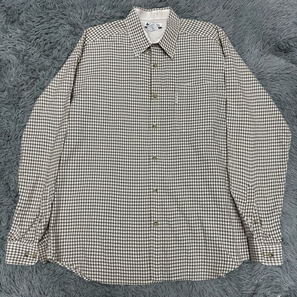 Columbia Men’s Sportswear Plaid Button Front Shirt Size XL - Picture 1 of 7